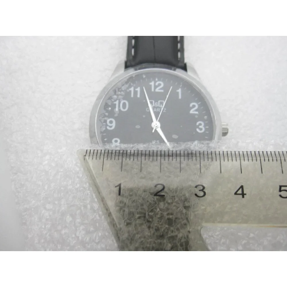 New Q & Q Quartz IPS 3 Bar Water Resistant Analog Dial Casual Watch (B491)